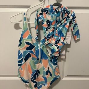 MATCHING SET, NWT Women’s L and baby 6-12 mos